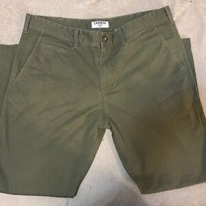 Green Slim Comfort Waist Hyper Stretch Chino
